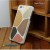 Pattern 1 - Real Wood Hard Back Case with White Frame for iPhone 5
